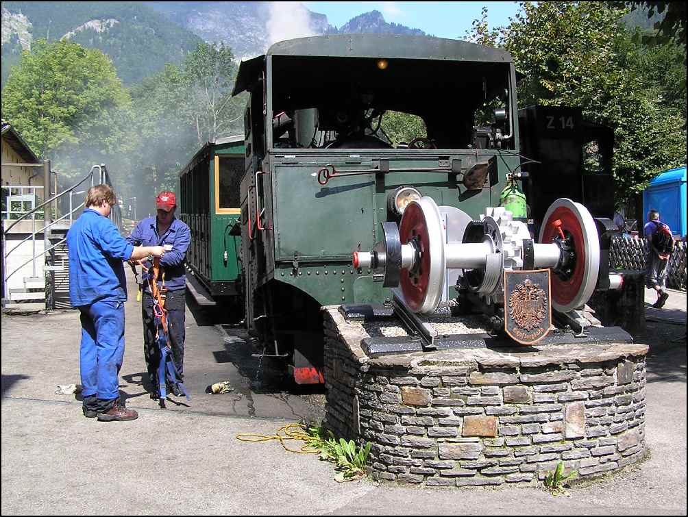 3 - stanice u jezera Wolfgangsee