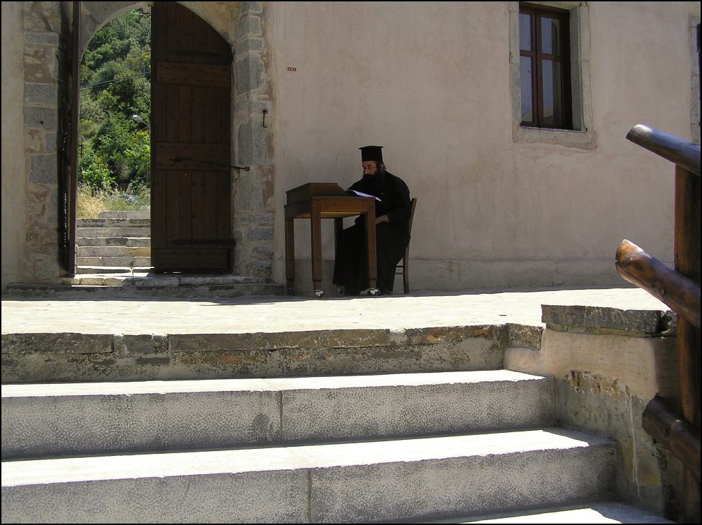 Klášter Kardiotisas na cestě na Lasithi 1